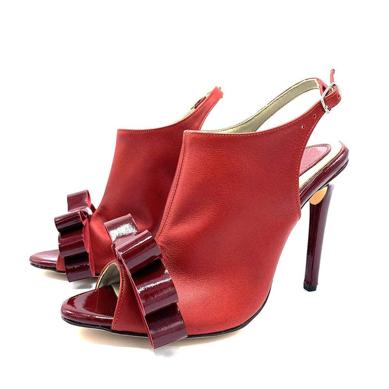 "Préciosa" worn, Handmade heeled sandal