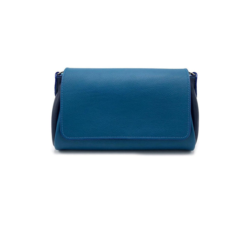 “Promenade”，天蓝色，手工制作的小包