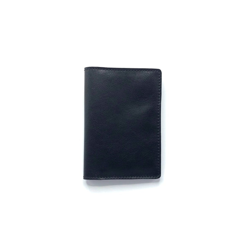 Frédéric Lesellier Protège Passeport Noir "Wayfarer", Protège passeport en cuir, fait main